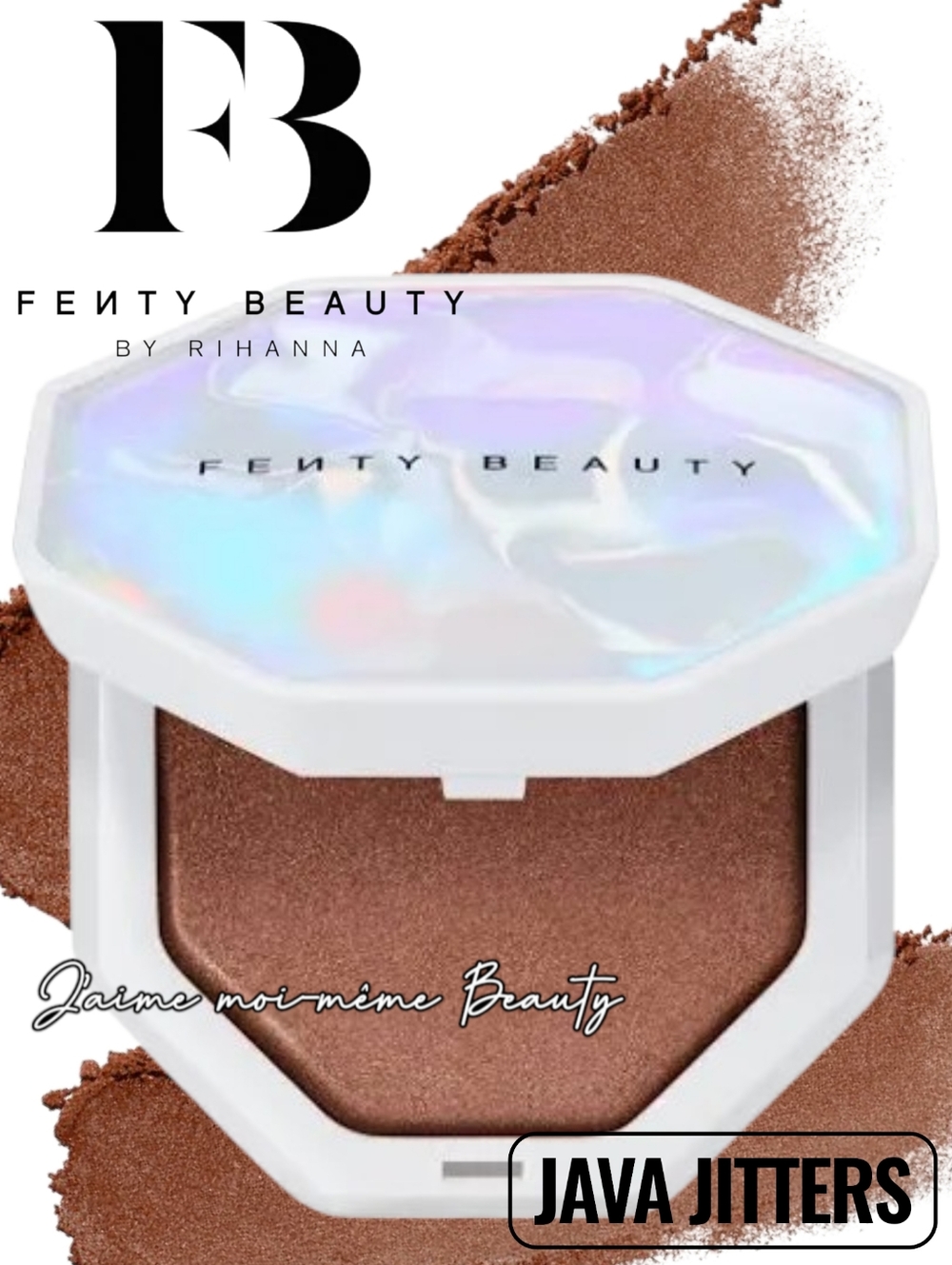 Fenty Beauty Demi Glow Light Diffusing Highlighter Bronzer – Java Jitters